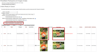 How do I check my orders before transmitting to the lab?